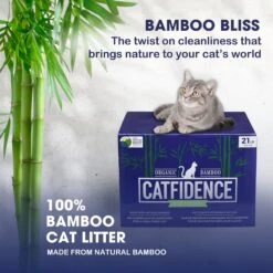 Catfidence Organic Bamboo Cat Litter -Trixie || Catit || Nature's Miracle Shop 280560 PT3. AC SS1800 V1702598085