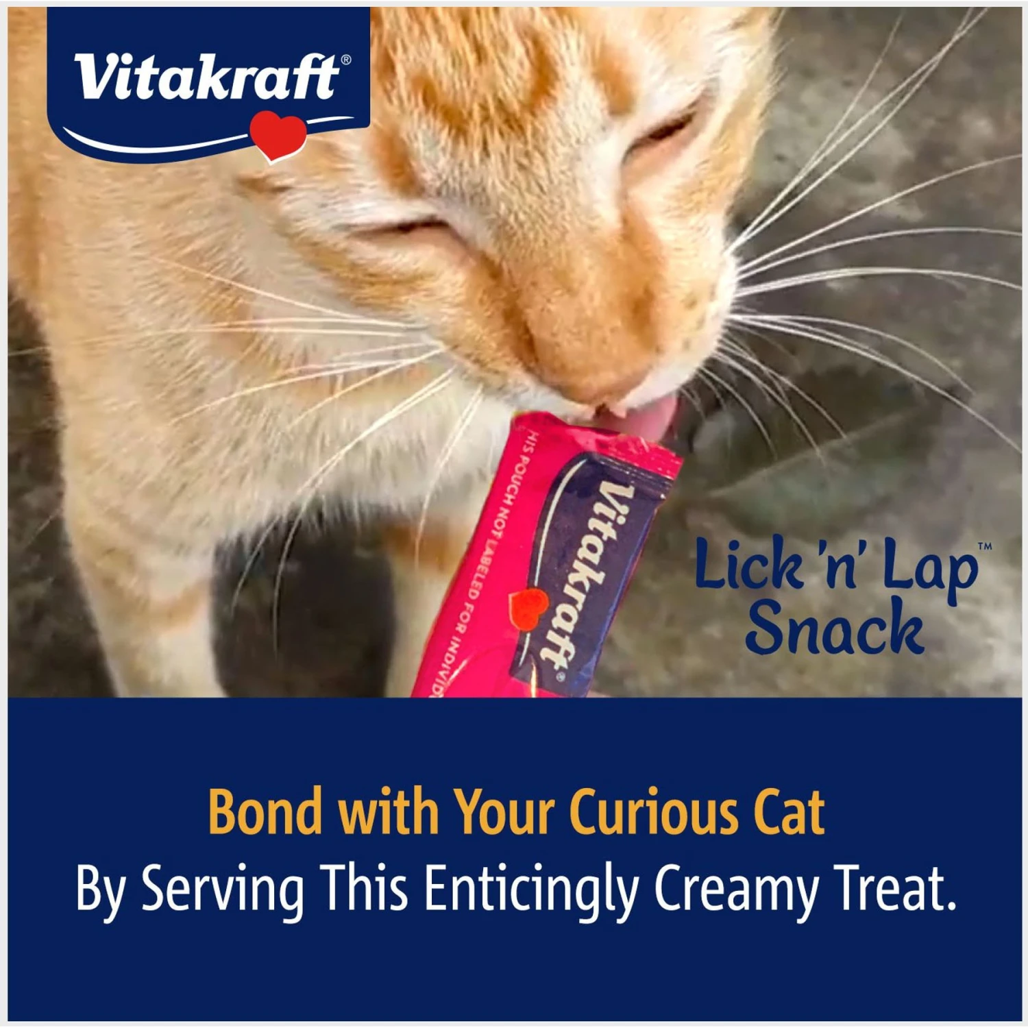 Vitakraft Lick 'n' Lap Creamy Chicken Low Calorie Interactive Wet Cat Treat?, 0.42-oz Tube, Case Of 20 10 Vitakraft Lick 'n' Lap Creamy Chicken Low Calorie Interactive Wet Cat Treat?, 0.42-oz Tube, Case Of 20 - Image 8