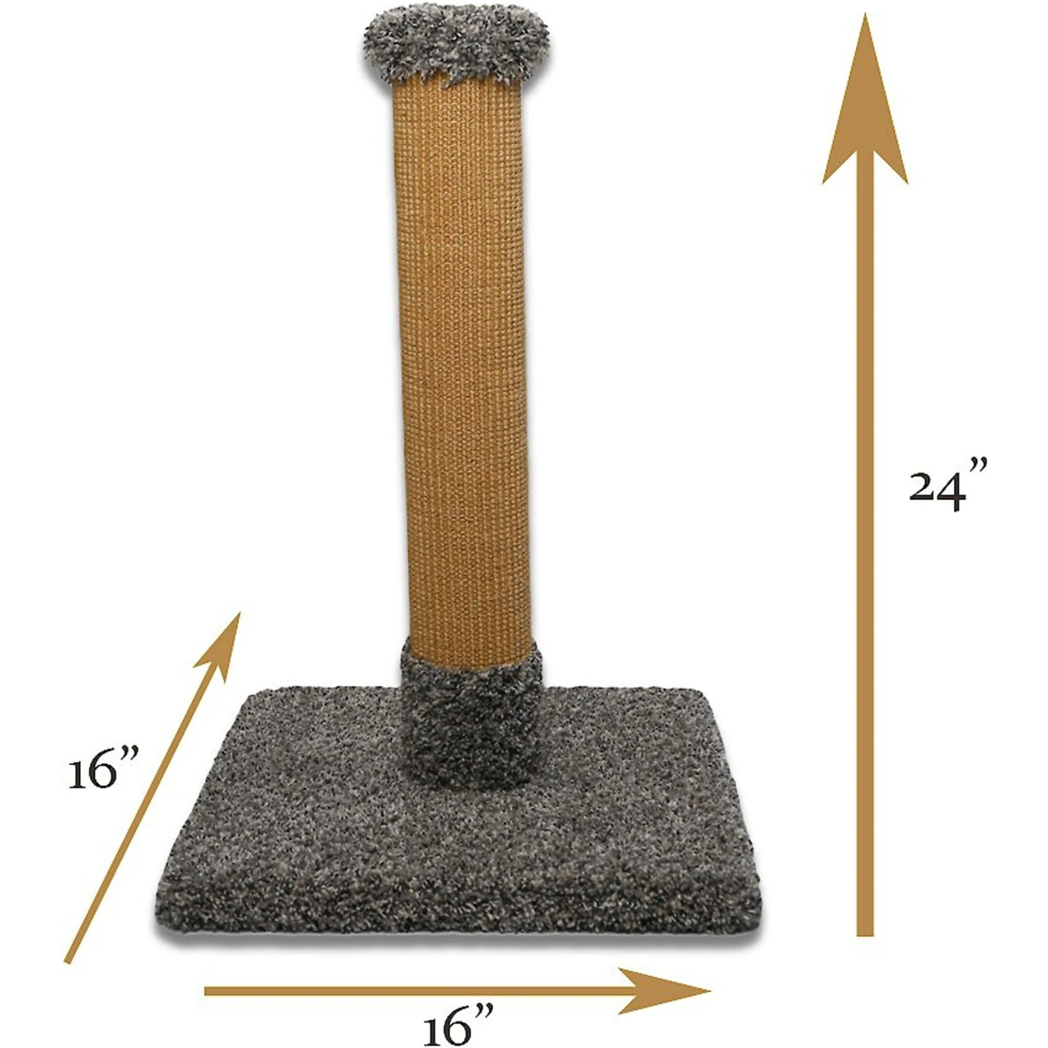Royal Cat Boutique 24-in Sisal Cat Scratching Post, Neutral 6 Royal Cat Boutique 24-in Sisal Cat Scratching Post, Neutral - Image 4