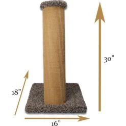 Royal Cat Boutique 30-in Pyramid Cat Scratcher, Neutral -Trixie || Catit || Nature's Miracle Shop 284914 PT3. AC SS1800 V1628661379