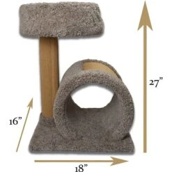 Royal Cat Boutique Cat Play Tunnel & Bed, Neutral -Trixie || Catit || Nature's Miracle Shop 284924 PT3. AC SS1800 V1635977205