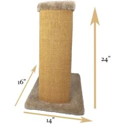 Royal Cat Boutique V-Pad 24-in Sisal Cat Scratching Post -Trixie || Catit || Nature's Miracle Shop 284995 PT3. AC SS1800 V1628573783