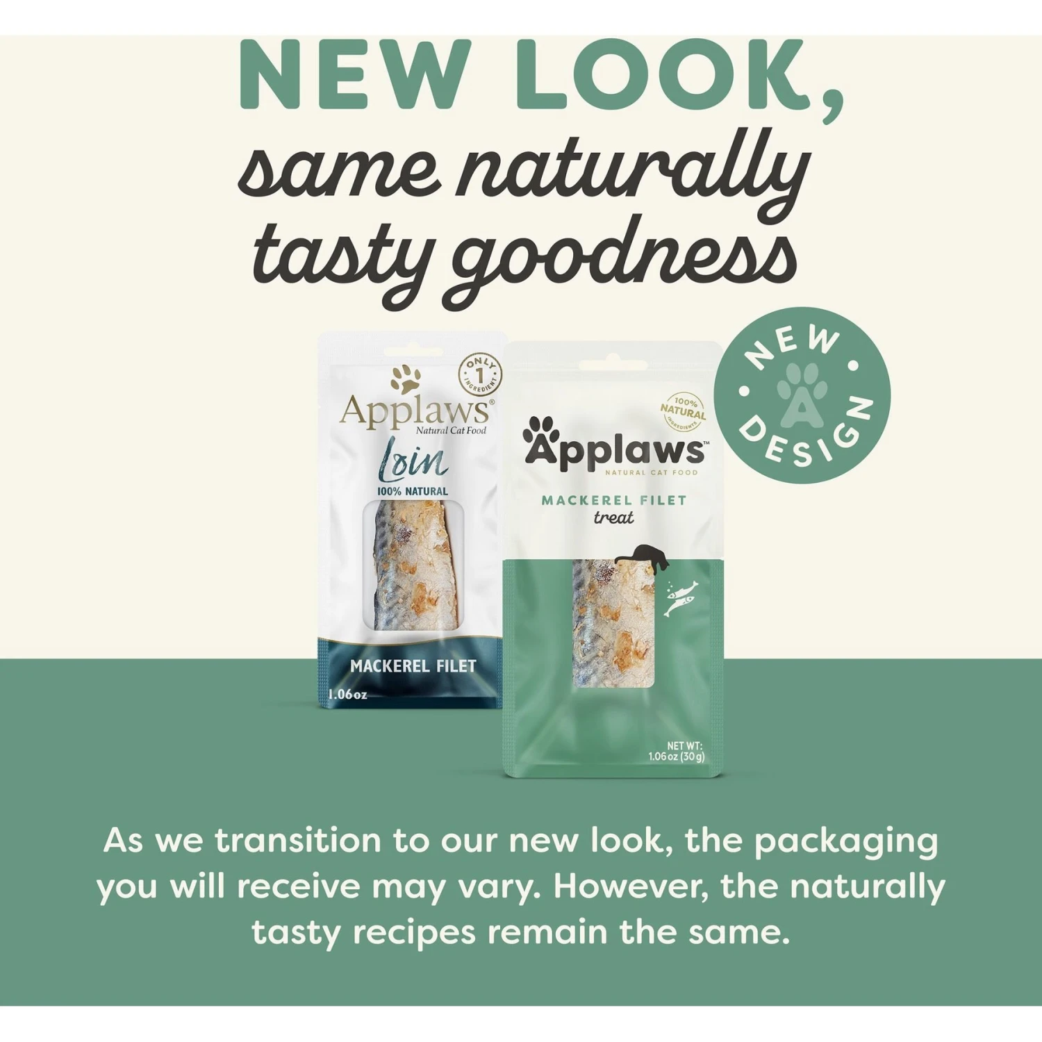 Applaws Loin Mackerel Filet Grain-Free Cat Treats, 1.06-oz Loin, Case Of 12 4 Applaws Loin Mackerel Filet Grain-Free Cat Treats, 1.06-oz Loin, Case Of 12 - Image 2