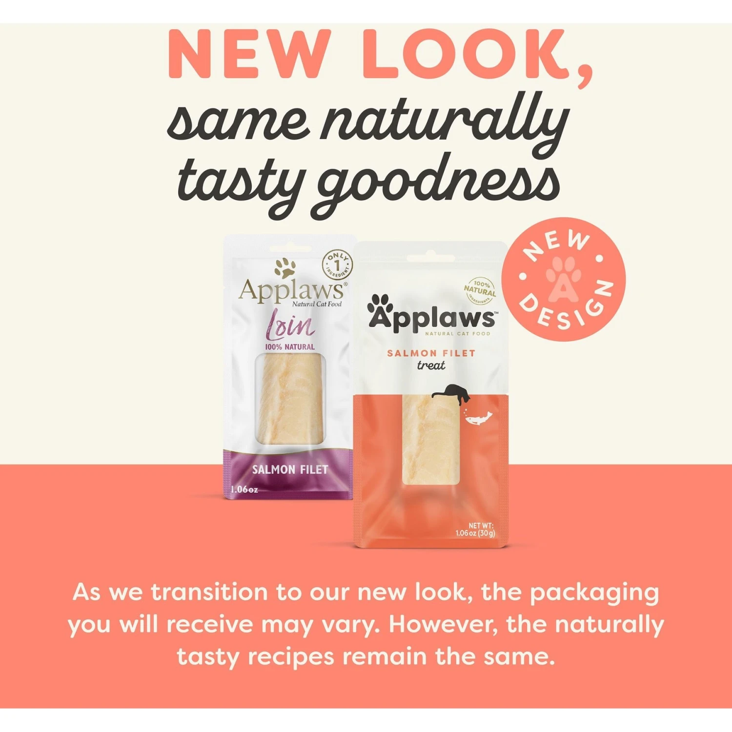 Applaws Loin Salmon Filet Grain-Free Cat Treats, 1.06-oz Loin, Case Of 12 4 Applaws Loin Salmon Filet Grain-Free Cat Treats, 1.06-oz Loin, Case Of 12 - Image 2