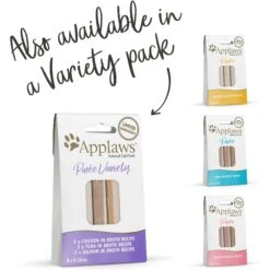 Applaws Puree Salmon Grain-Free Lickable Cat Treats 14 Applaws Puree Salmon Grain-Free Lickable Cat Treats -Trixie || Catit || Nature's Miracle Shop 286483 PT5. AC SS1800 V1657656560