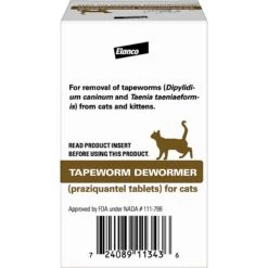 Capstar Flea Oral Treatment For Cats, 2-25 Lbs & Elanco Dewormer For Tapeworms For Cats -Trixie || Catit || Nature's Miracle Shop 292804 PT6. AC SS1800 V1640042518