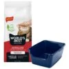 Frisco High Sided Cat Litter Box, Extra Large & World's Best Multi-Cat Unscented Clumping Corn Cat Litter 2 Frisco High Sided Cat Litter Box, Extra Large & World's Best Multi-Cat Unscented Clumping Corn Cat Litter -Trixie || Catit || Nature's Miracle Shop 293046 MAIN. AC SS1800 V1619997135