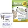 Purina Pro Plan Veterinary Diets FortiFlora Powder Digestive Supplement For Cats & Tidy Cats Breeze Cat Litter Pellets Refill