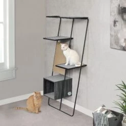Sauder Baxter Cat Ladder, Misted Elm 8 Sauder Baxter Cat Ladder, Misted Elm -Trixie || Catit || Nature's Miracle Shop 294887 PT2. AC SS1800 V1633021918