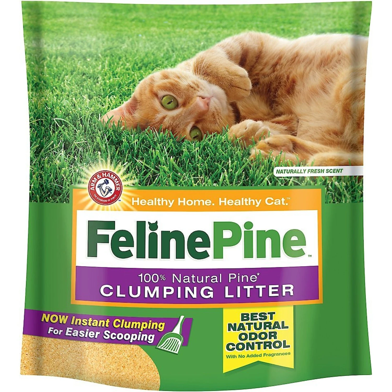 Feline Pine Scoop Unscented Clumping Wood Cat Litter 3 Feline Pine Scoop Unscented Clumping Wood Cat Litter