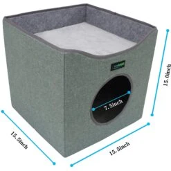 Jespet Foldable Cat Condo Bed -Trixie || Catit || Nature's Miracle Shop 296189 PT1. AC SS1800 V1620222183