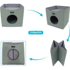 Jespet Foldable Cat Condo Bed -Trixie || Catit || Nature's Miracle Shop 296189 PT4. AC SS1800 V1620697332