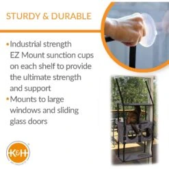 K&H Pet Products EZ Mount Townhouse Cat Furniture -Trixie || Catit || Nature's Miracle Shop 296497 PT2. AC SS1800 V1627941412