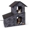 K&H Pet Products Heated Two-Story Kitty House -Trixie || Catit || Nature's Miracle Shop 296500 MAIN. AC SS1800 V1627945887