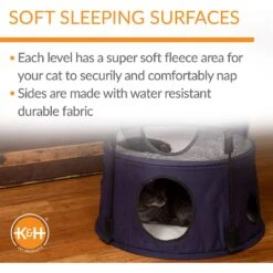 K&H Pet Products Kitty Tower Cat Furniture -Trixie || Catit || Nature's Miracle Shop 296510 PT3. AC SS1800 V1627943536