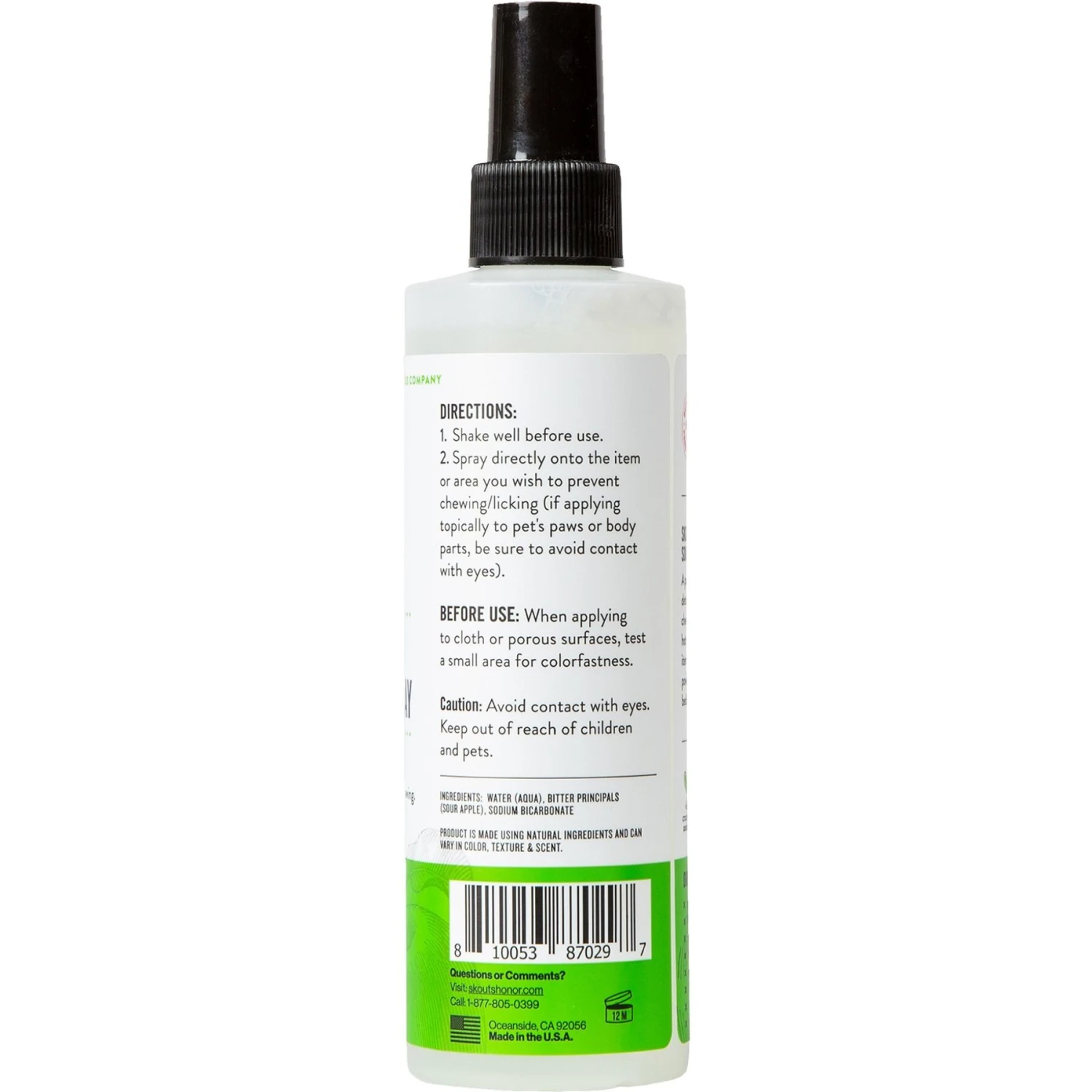 Skout's Honor Super Sour Anti Chew Dog & Cat Spray 7 Skout's Honor Super Sour Anti Chew Dog & Cat Spray - Image 5