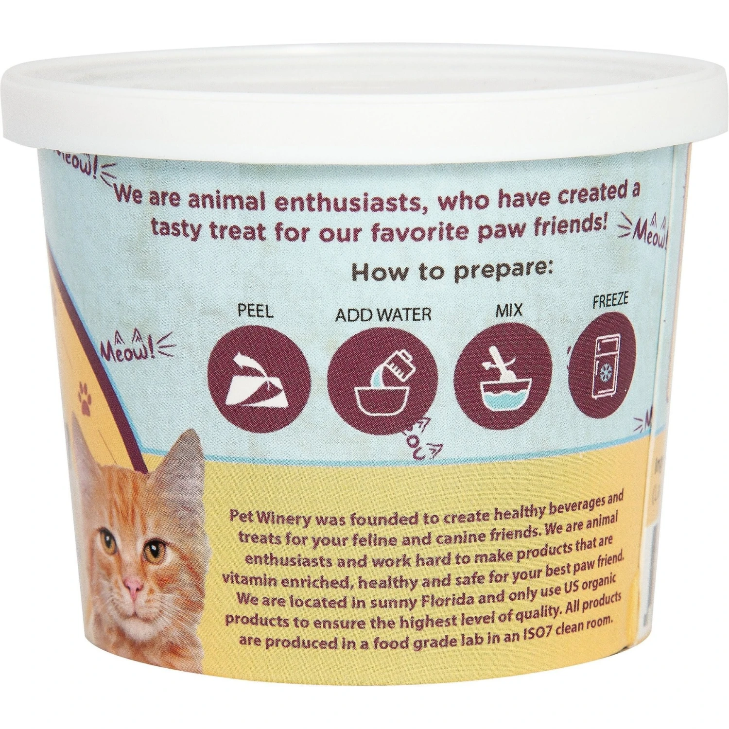 Pet Winery Pet Creamery Screaming Bonito Cat Lickable Treat, 2.64-oz Container 4 Pet Winery Pet Creamery Screaming Bonito Cat Lickable Treat, 2.64-oz Container - Image 2