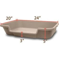 KittyGoHere Senior Cat Litter Box & Dr. Elsey's Senior Crystal Cat Litter -Trixie || Catit || Nature's Miracle Shop 298180 PT2. AC SS1800 V1700888096