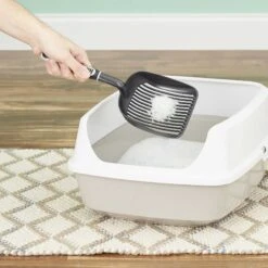 KittyGoHere Senior Cat Litter Box & Dr. Elsey's Senior Crystal Cat Litter -Trixie || Catit || Nature's Miracle Shop 298180 PT5. AC SS1800 V1623197241