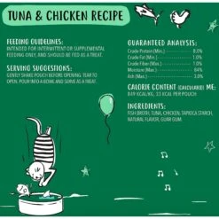 Tiny Tiger Lickables, Tuna & Chicken Recipe, Bisque Cat Treat & Topper 12 Tiny Tiger Lickables, Tuna & Chicken Recipe, Bisque Cat Treat & Topper -Trixie || Catit || Nature's Miracle Shop 299246 PT2. AC SS1800 V1632846146