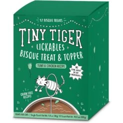 Tiny Tiger Lickables, Tuna & Chicken Recipe, Bisque Cat Treat & Topper 17 Tiny Tiger Lickables, Tuna & Chicken Recipe, Bisque Cat Treat & Topper -Trixie || Catit || Nature's Miracle Shop 299246 PT8. AC SS1800 V1632846463