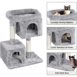 Yaheetech 33.5-in Plush Cat Tree 14 Yaheetech 33.5-in Plush Cat Tree -Trixie || Catit || Nature's Miracle Shop 306506 PT3. AC SS1800 V1624372052