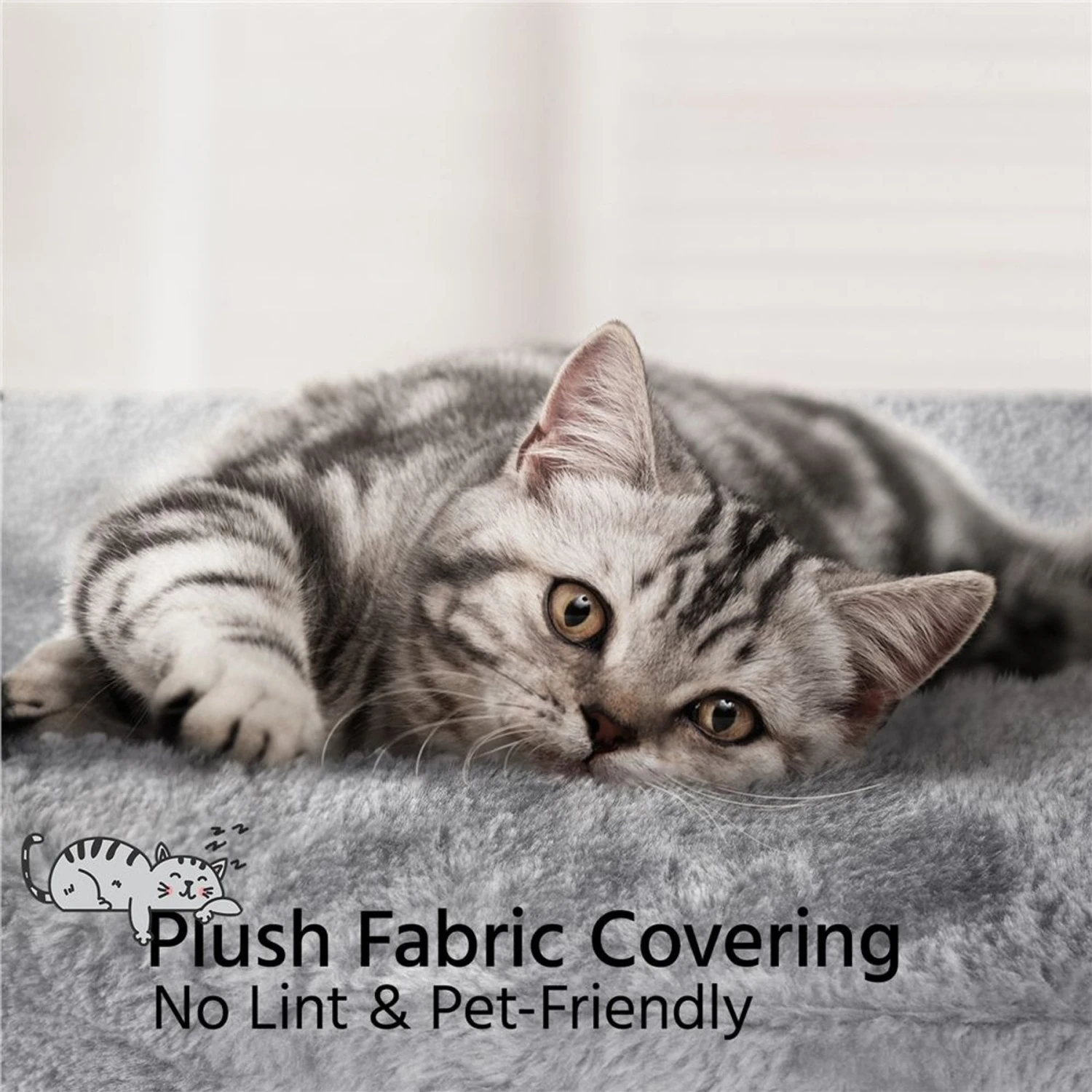 Yaheetech 33.5-in Plush Cat Tree 7 Yaheetech 33.5-in Plush Cat Tree - Image 5