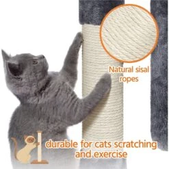 Yaheetech 33.5-in Plush Cat Tree 16 Yaheetech 33.5-in Plush Cat Tree -Trixie || Catit || Nature's Miracle Shop 306506 PT5. AC SS1800 V1624372952
