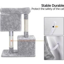 Yaheetech 33.5-in Plush Cat Tree 18 Yaheetech 33.5-in Plush Cat Tree -Trixie || Catit || Nature's Miracle Shop 306506 PT7. AC SS1800 V1624374158