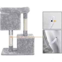 Yaheetech 33.5-in Plush Cat Tree 19 Yaheetech 33.5-in Plush Cat Tree -Trixie || Catit || Nature's Miracle Shop 306506 PT8. AC SS1800 V1624373851