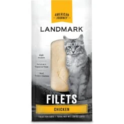 American Journey Landmark Chicken Filets Natural Cat Treat, 1.06-oz, Pack Of 10