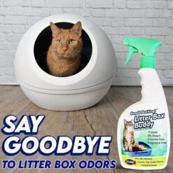 ZORBX Smell Nothing Litter Box Buddy Odor Remover, 24-oz Bottle -Trixie || Catit || Nature's Miracle Shop 306746 PT3. AC SS1800 V1646784459