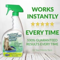 ZORBX Smell Nothing Litter Box Buddy Odor Remover, 24-oz Bottle -Trixie || Catit || Nature's Miracle Shop 306746 PT6. AC SS1800 V1633107985