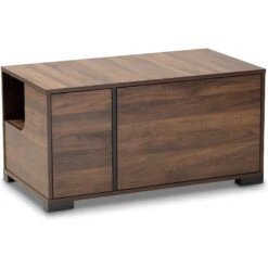 Baxton Studio Vere 2-Door Cat Litter Box Cover House 12 Baxton Studio Vere 2-Door Cat Litter Box Cover House -Trixie || Catit || Nature's Miracle Shop 307851 PT2. AC SS1800 V1624311488