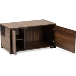 Baxton Studio Vere 2-Door Cat Litter Box Cover House 13 Baxton Studio Vere 2-Door Cat Litter Box Cover House -Trixie || Catit || Nature's Miracle Shop 307851 PT3. AC SS1800 V1624313936