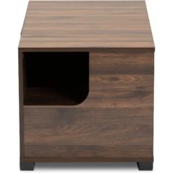 Baxton Studio Vere 2-Door Cat Litter Box Cover House 16 Baxton Studio Vere 2-Door Cat Litter Box Cover House -Trixie || Catit || Nature's Miracle Shop 307851 PT6. AC SS1800 V1624314782