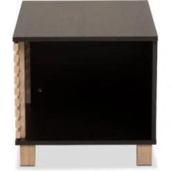 Baxton Studio Anson Cat Litter Box Cover House -Trixie || Catit || Nature's Miracle Shop 307859 PT5. AC SS1800 V1631887887