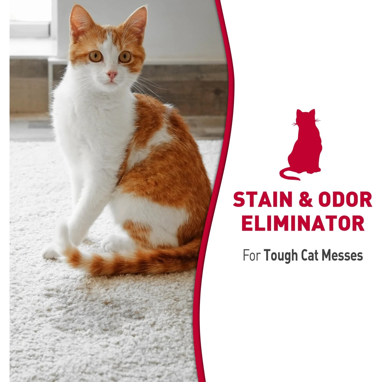 Nature's Miracle Advanced Cat Enzymatic Stain Remover & Odor Eliminator Foam, 17.5-oz Bottle 5 Nature's Miracle Advanced Cat Enzymatic Stain Remover & Odor Eliminator Foam, 17.5-oz Bottle - Image 3