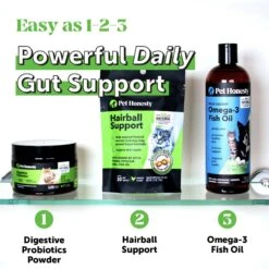 PetHonesty Digestive Probiotics+ Premium Gut + Immune Health Cat Supplement -Trixie || Catit || Nature's Miracle Shop 309756 PT6. AC SS1800 V1624602469