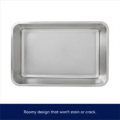 Frisco Stainless Steel Cat Litter Box 9 Frisco Stainless Steel Cat Litter Box -Trixie || Catit || Nature's Miracle Shop 309857 PT2. AC SS1800 V1675279698