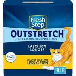 Fresh Step Outstretch Concentrated Febreze Freshness Scented Clumping Clay Cat Litter