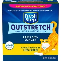 Fresh Step Outstretch Concentrated Febreze Freshness Scented Clumping Clay Cat Litter -Trixie || Catit || Nature's Miracle Shop 314020 PT6. AC SS1800 V1694465597