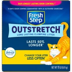 Fresh Step Outstretch Concentrated Febreze Freshness Scented Clumping Clay Cat Litter -Trixie || Catit || Nature's Miracle Shop 314020 PT7. AC SS1800 V1694464737