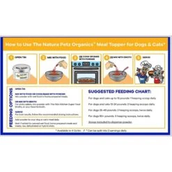 Natura Petz Organics KIDNEY REVIVAL MAX MEAL TOPPER* Master Blend Kidney Cleanse & Support* Cat Supplement -Trixie || Catit || Nature's Miracle Shop 314187 PT2. AC SS1800 V1695137784