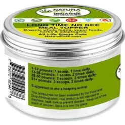 Natura Petz Organics LONG TIME NO SEE MEAL TOPPER* Vision & Ocular Health Support* Cat Supplement 8 Natura Petz Organics LONG TIME NO SEE MEAL TOPPER* Vision & Ocular Health Support* Cat Supplement -Trixie || Catit || Nature's Miracle Shop 314191 PT2. AC SS1800 V1692642810