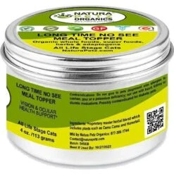 Natura Petz Organics LONG TIME NO SEE MEAL TOPPER* Vision & Ocular Health Support* Cat Supplement 9 Natura Petz Organics LONG TIME NO SEE MEAL TOPPER* Vision & Ocular Health Support* Cat Supplement -Trixie || Catit || Nature's Miracle Shop 314191 PT3. AC SS1800 V1692646452