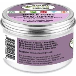 Natura Petz Organics TINKLE TONIC MEAL TOPPER* Urethral Blockage Support* Cat Supplement 9 Natura Petz Organics TINKLE TONIC MEAL TOPPER* Urethral Blockage Support* Cat Supplement -Trixie || Catit || Nature's Miracle Shop 314211 PT2. AC SS1800 V1692642521