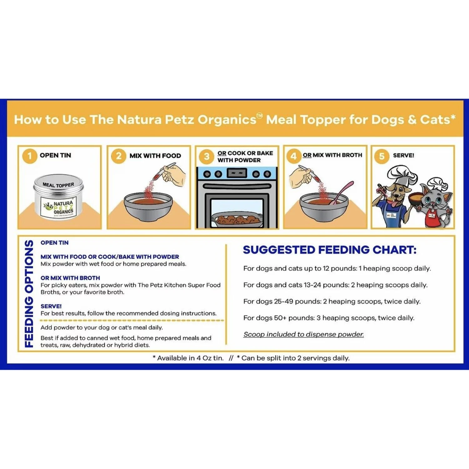 Natura Petz Organics TINKLE TONIC MEAL TOPPER* Urethral Blockage Support* Cat Supplement 7 Natura Petz Organics TINKLE TONIC MEAL TOPPER* Urethral Blockage Support* Cat Supplement - Image 5