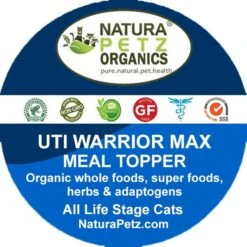 Natura Petz Organics UTI WARRIOR MAX MEAL TOPPER* Chronic Urinary Tract Infection & Inflammation Support* Cat Supplement 8 Natura Petz Organics UTI WARRIOR MAX MEAL TOPPER* Chronic Urinary Tract Infection & Inflammation Support* Cat Supplement -Trixie || Catit || Nature's Miracle Shop 314219 PT2. AC SS1800 V1695067702