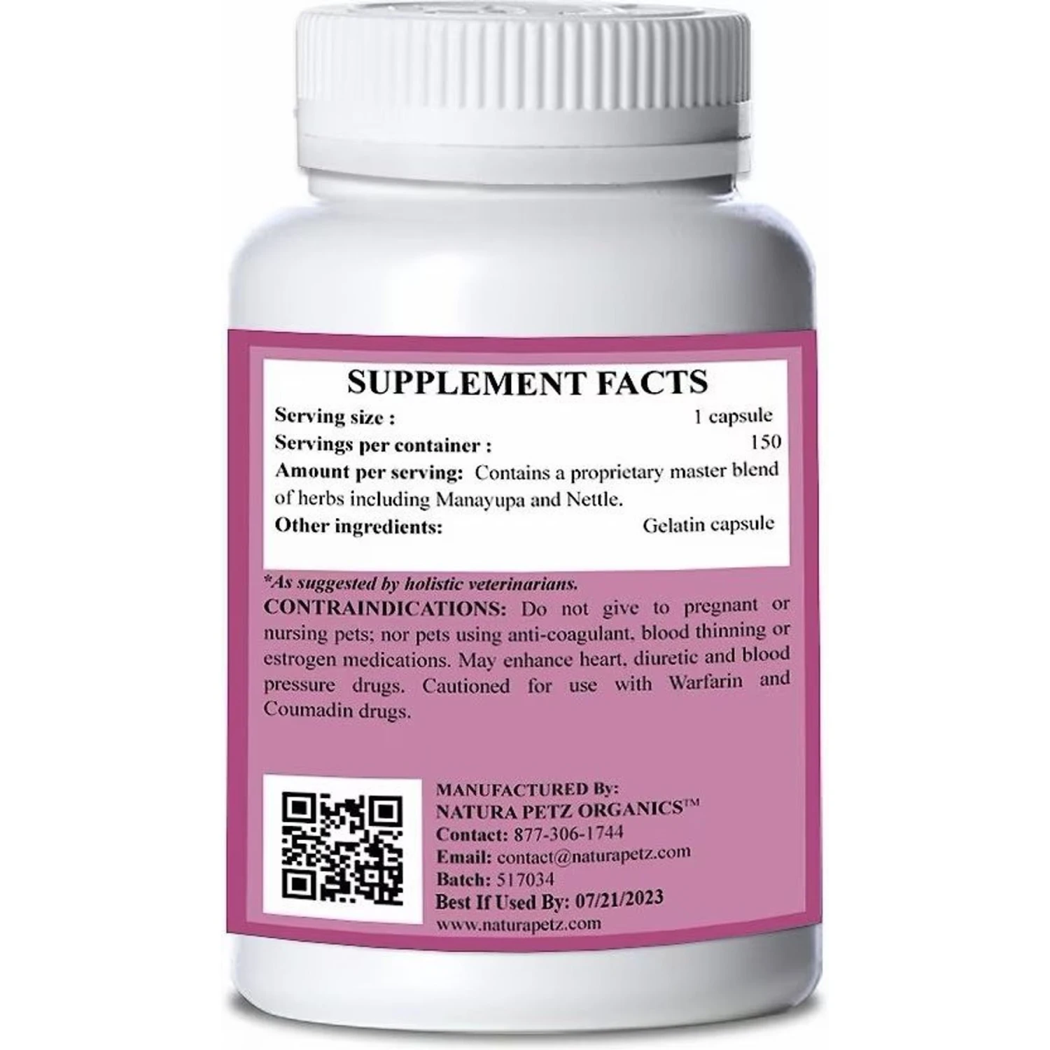 Natura Petz Organics LIFE'S AN ITCH!* Respiratory, Allergy & Skin Support* Cat Supplement 5 Natura Petz Organics LIFE'S AN ITCH!* Respiratory, Allergy & Skin Support* Cat Supplement - Image 3